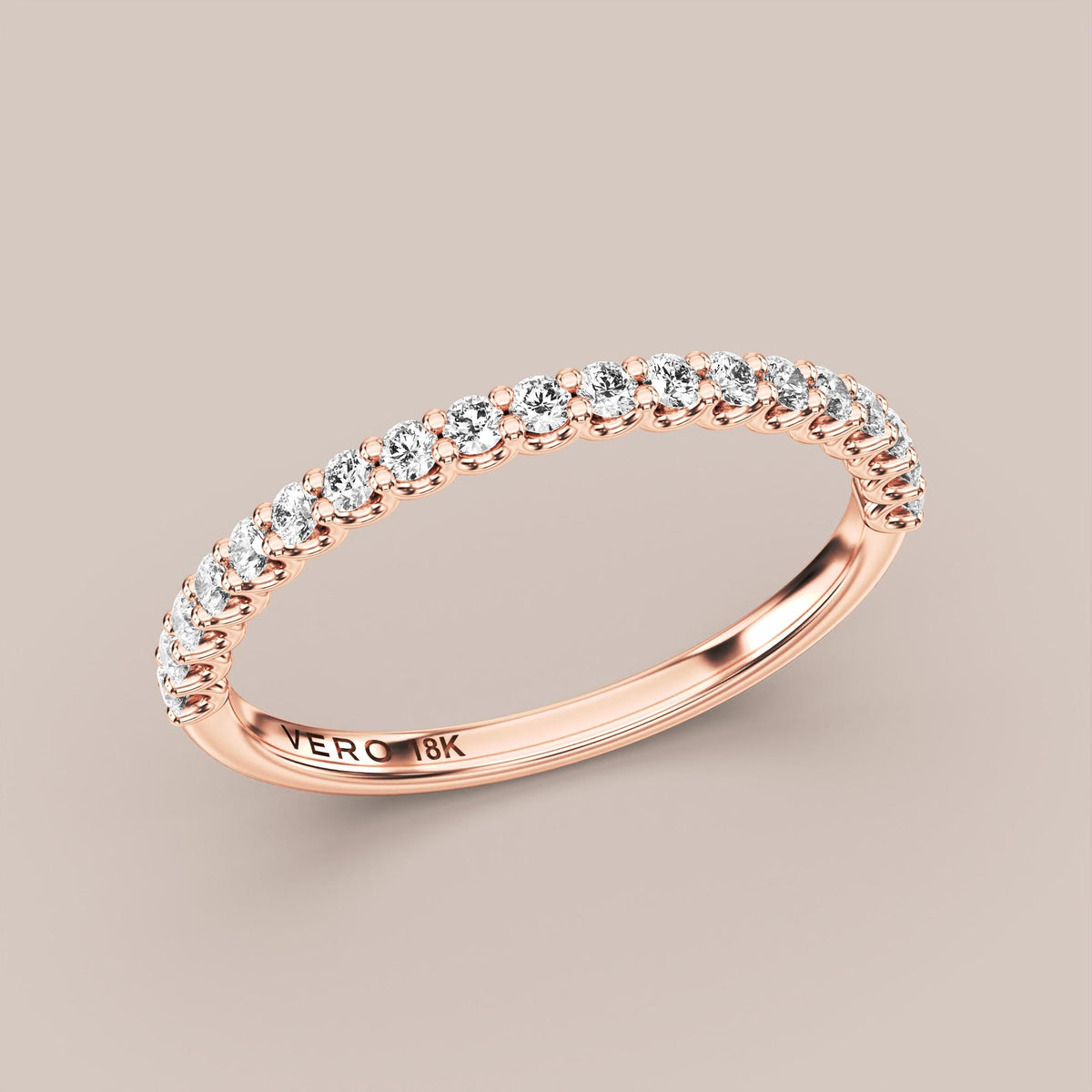 Shared Prong Diamond Band Half Eternity