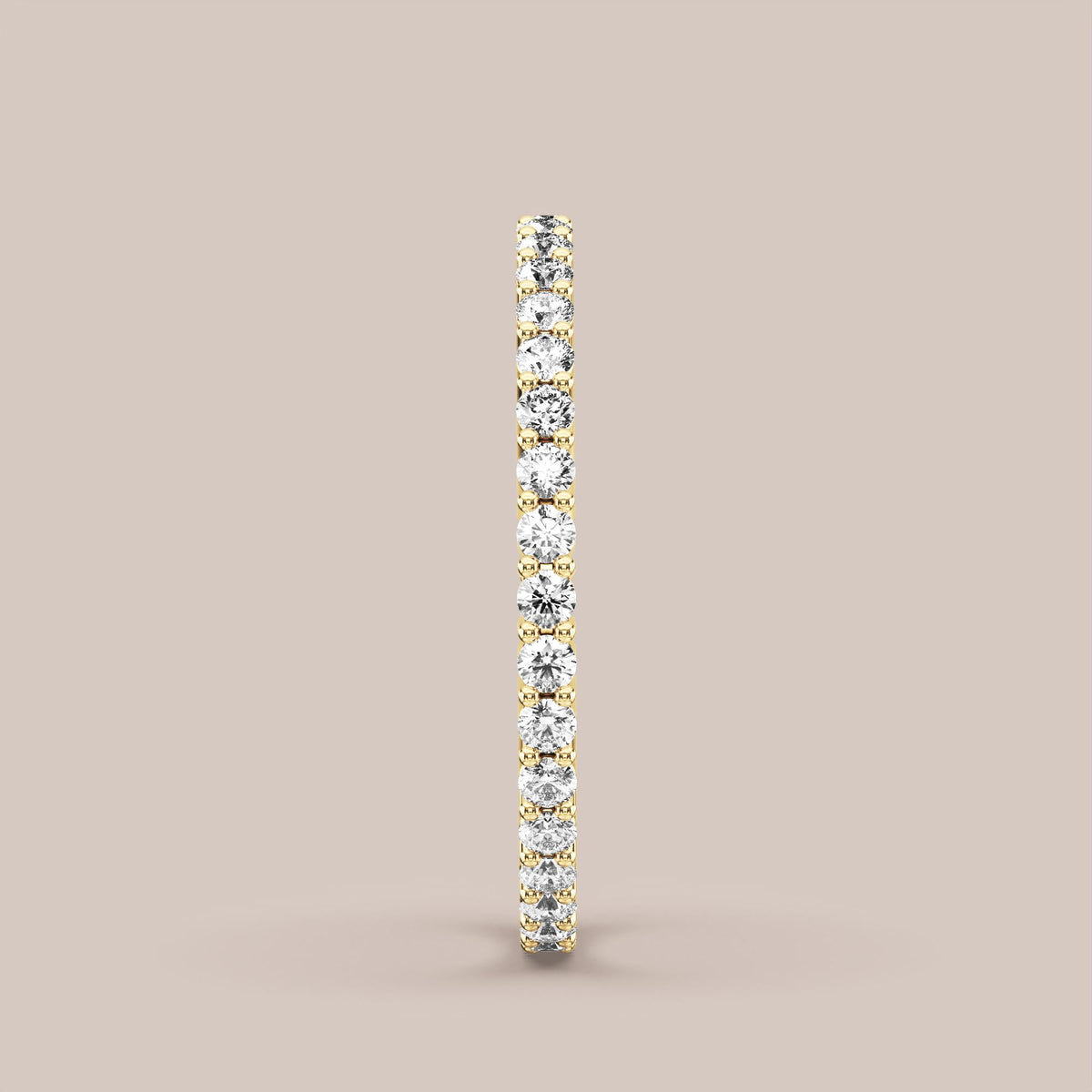 Shared Prong Diamond Band Full Eternity