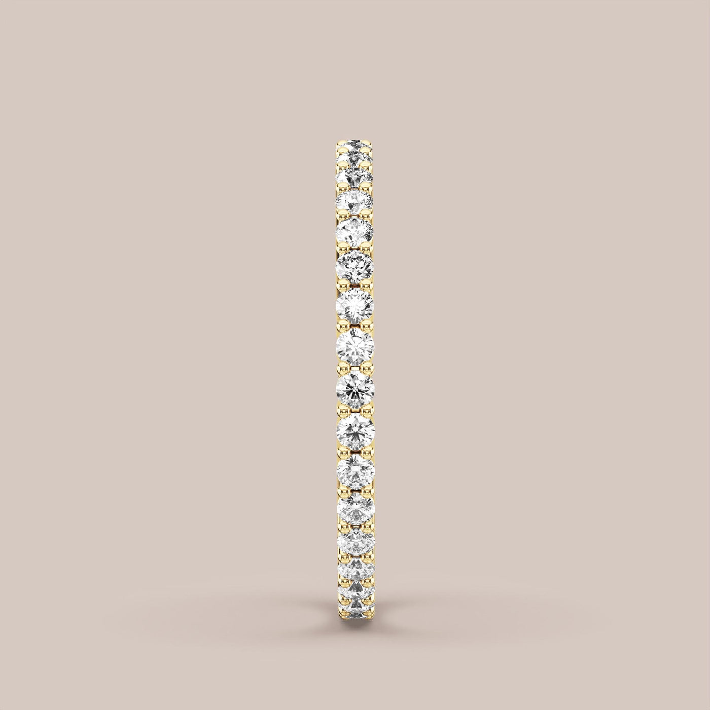 Shared Prong Diamond Band Full Eternity