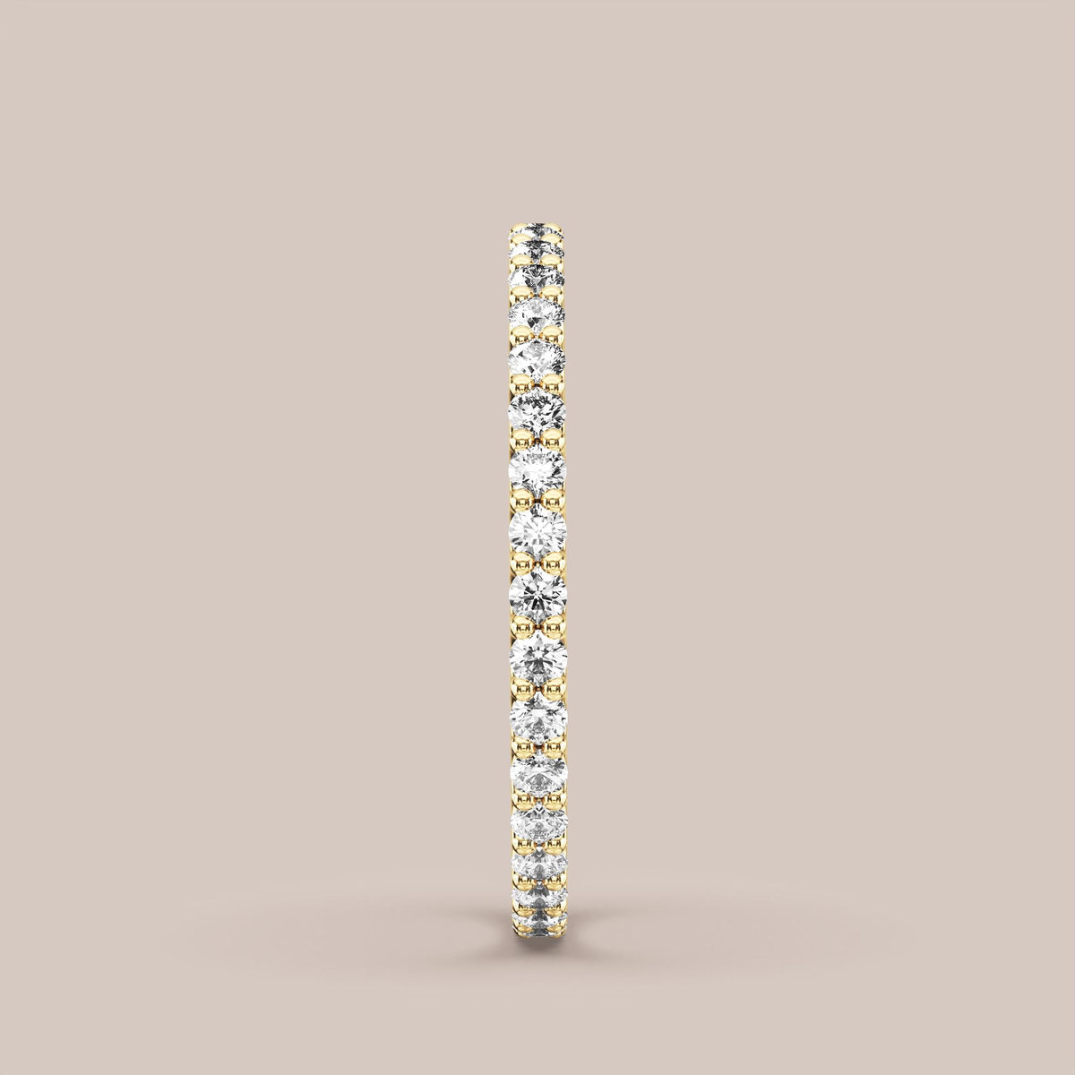 Scallop Diamond Band Full Eternity