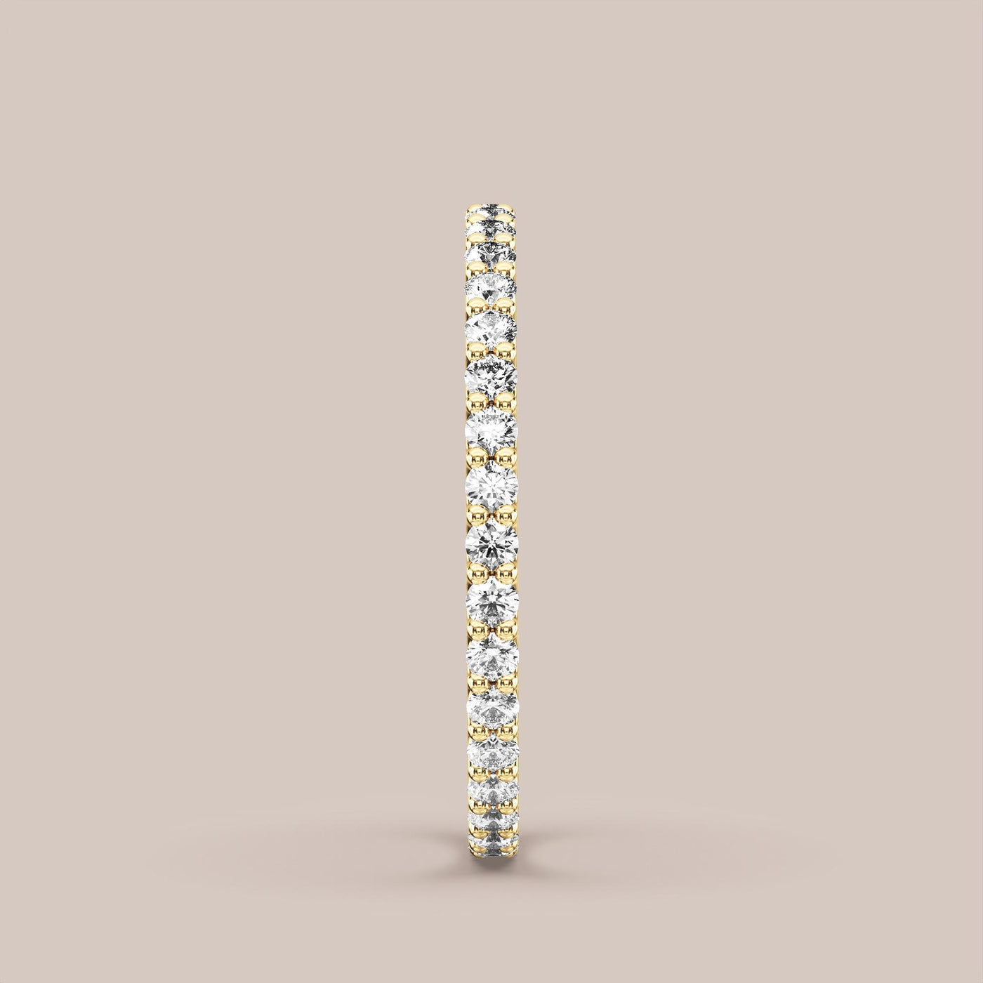 Scallop Diamond Band Full Eternity