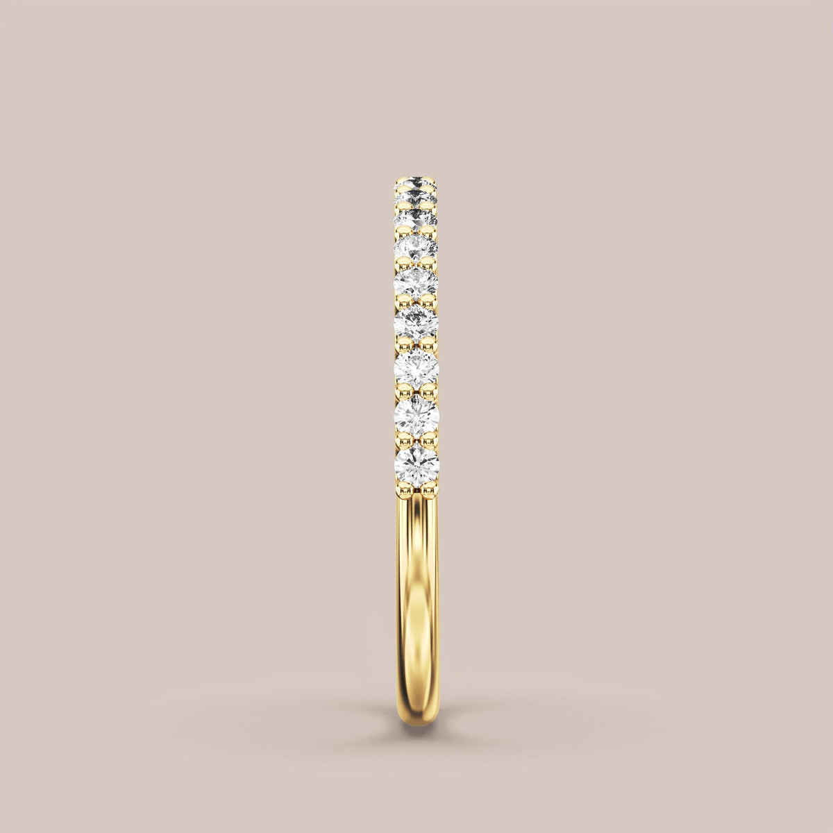 Shared Prong Diamond Band Half Eternity