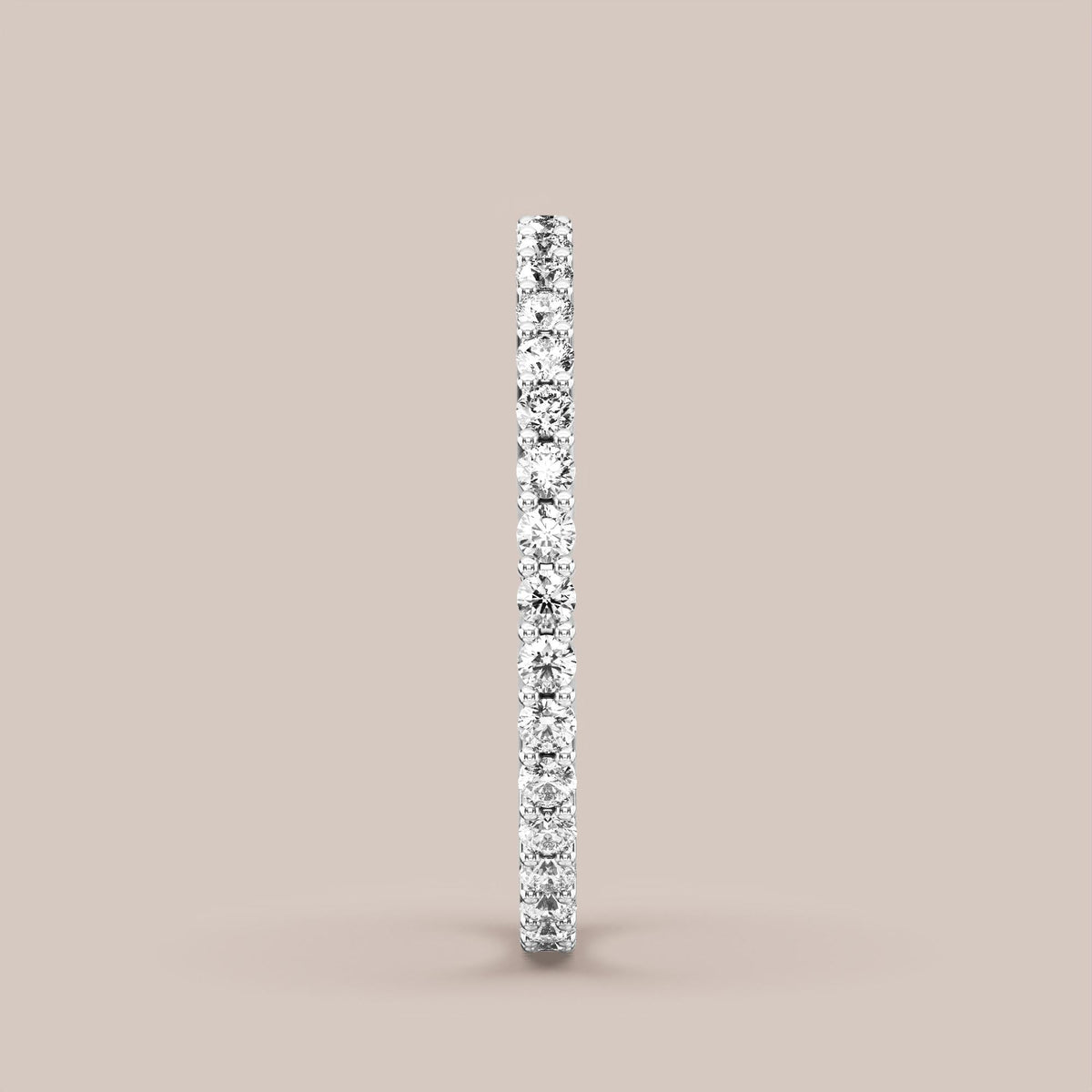 Shared Prong Diamond Band Full Eternity