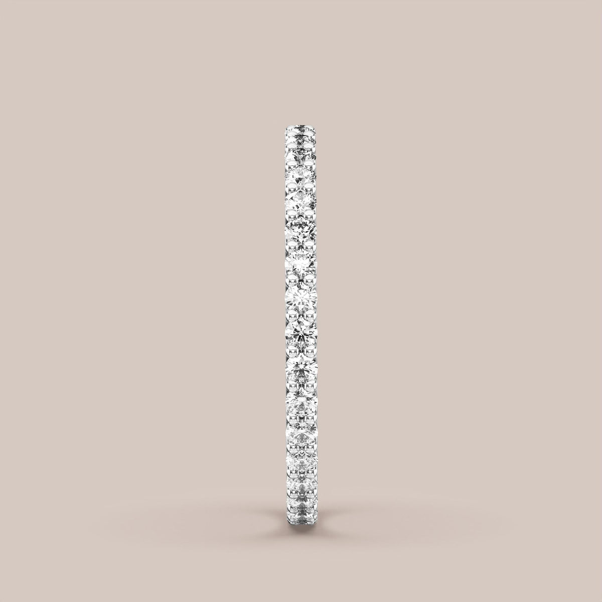 Scallop Diamond Band Full Eternity