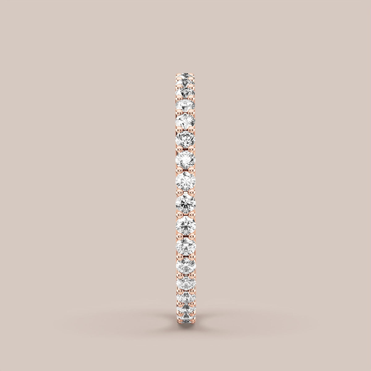 Shared Prong Diamond Band Full Eternity