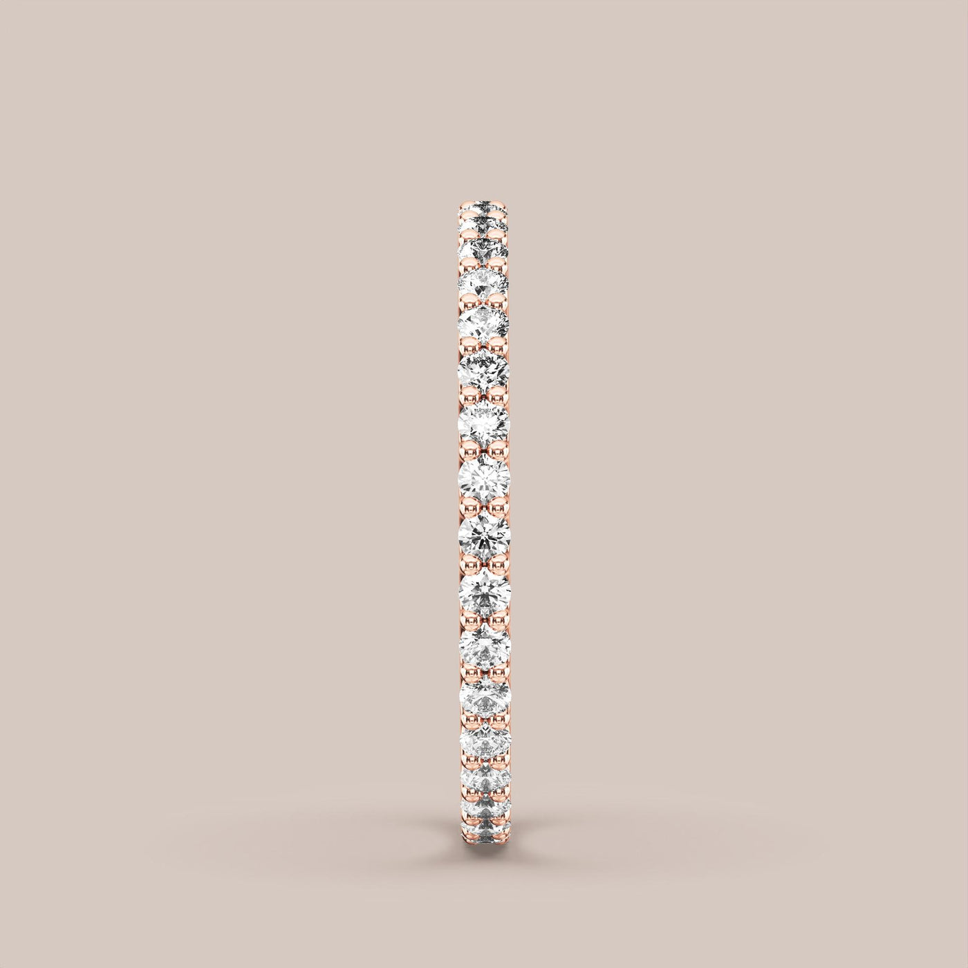 Scallop Diamond Band Full Eternity