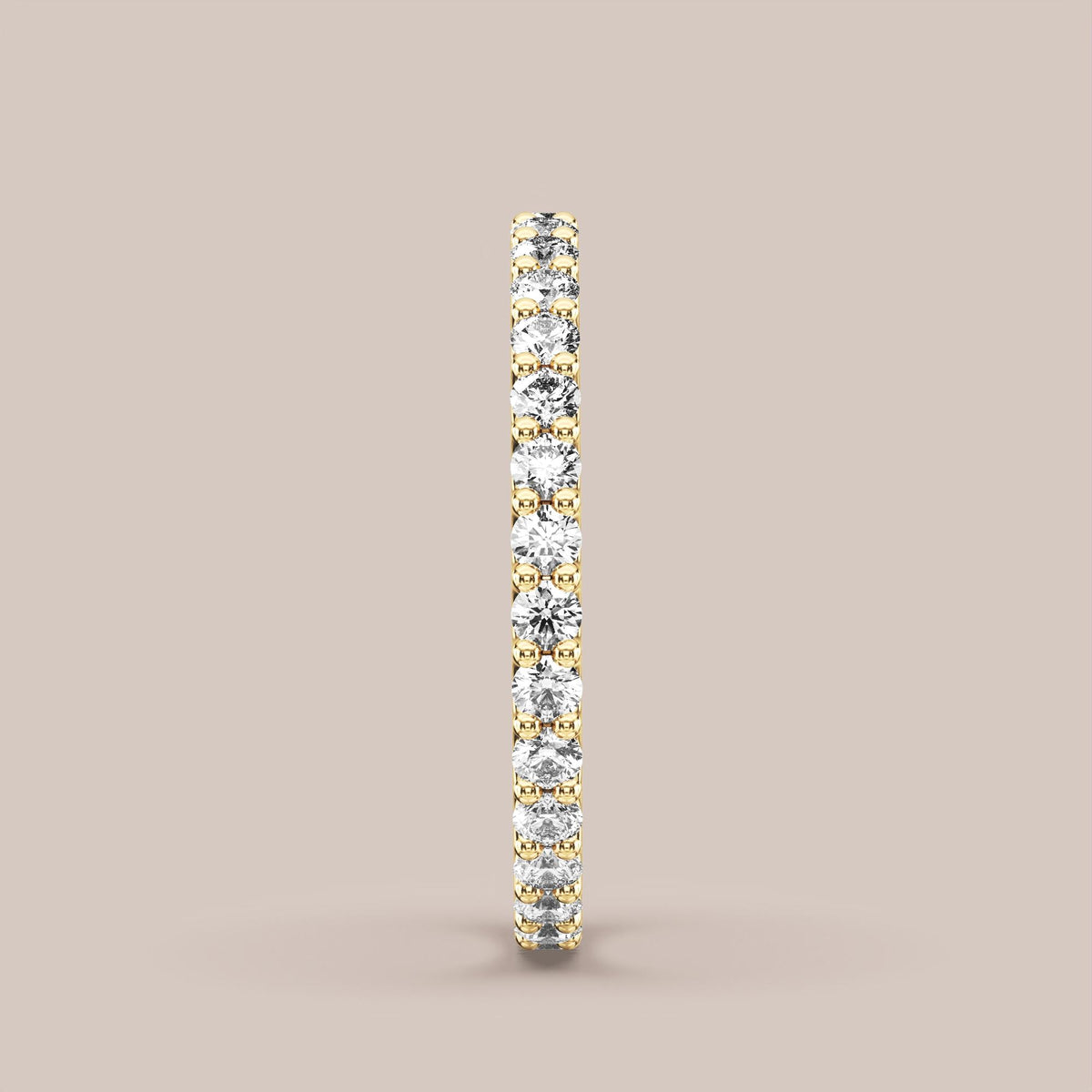 Scallop Diamond Band Full Eternity