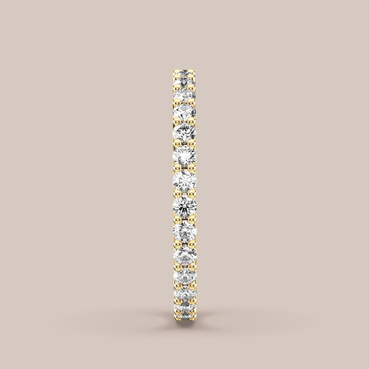 Shared Prong Diamond Band Full Eternity