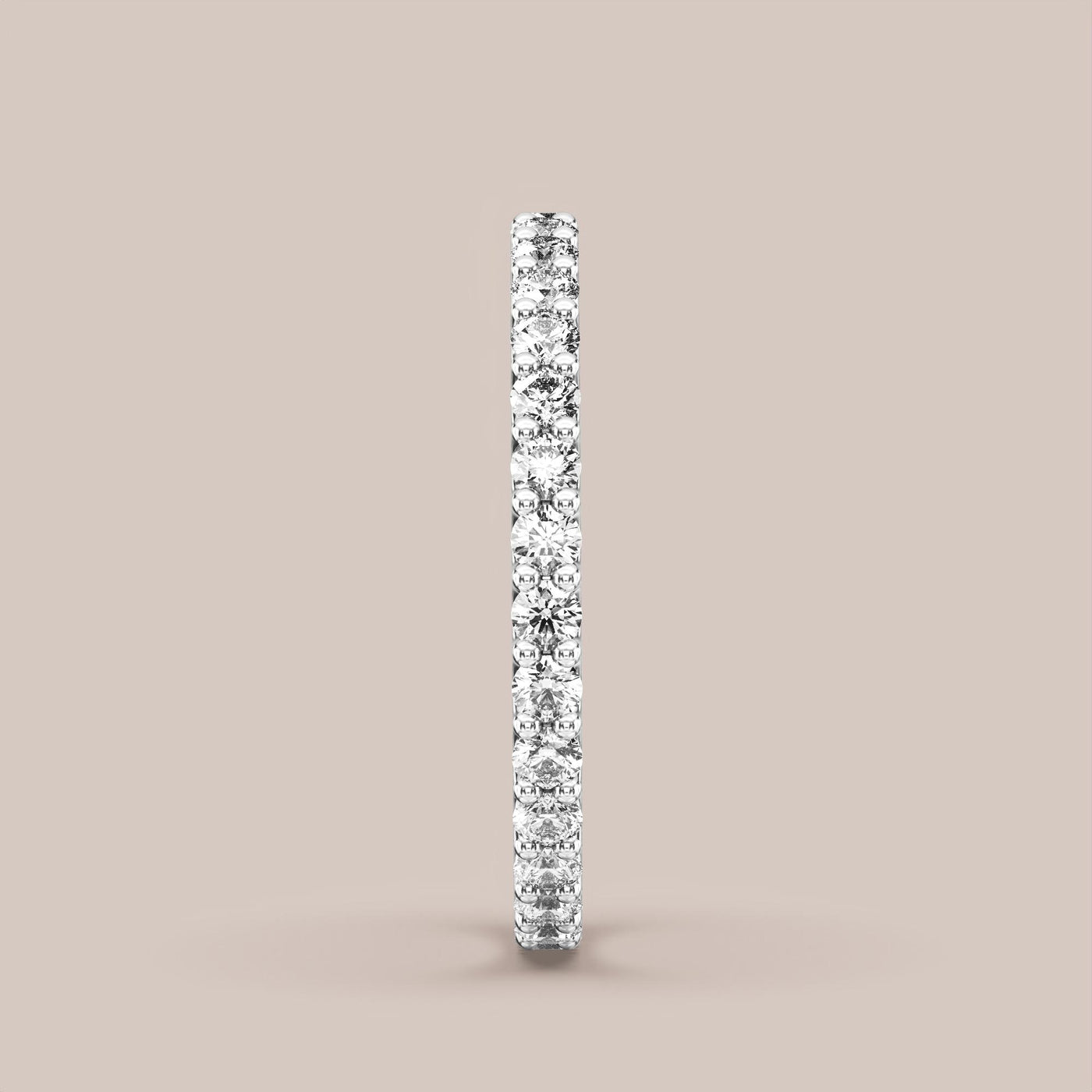 Scallop Diamond Band Full Eternity
