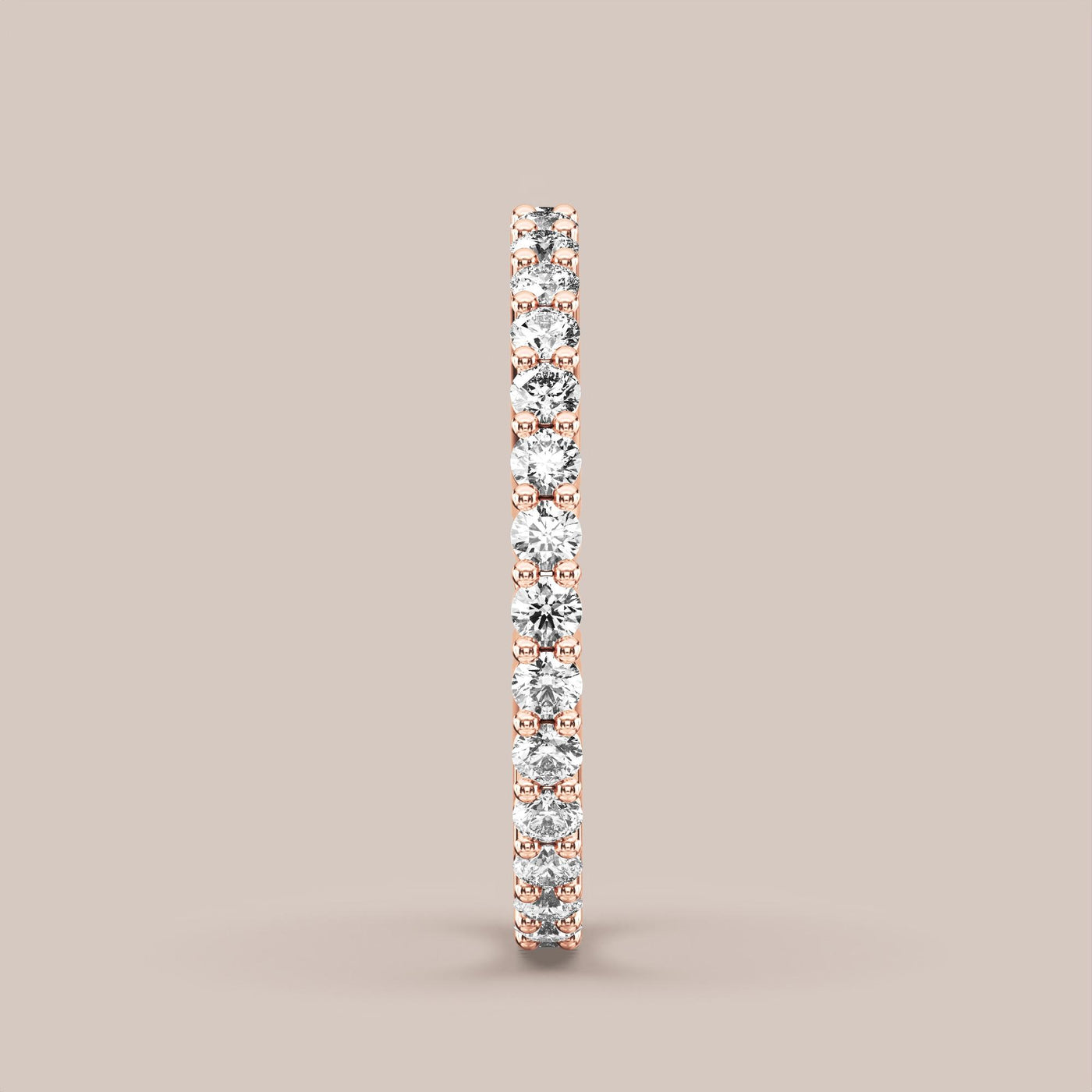 Shared Prong Diamond Band Full Eternity
