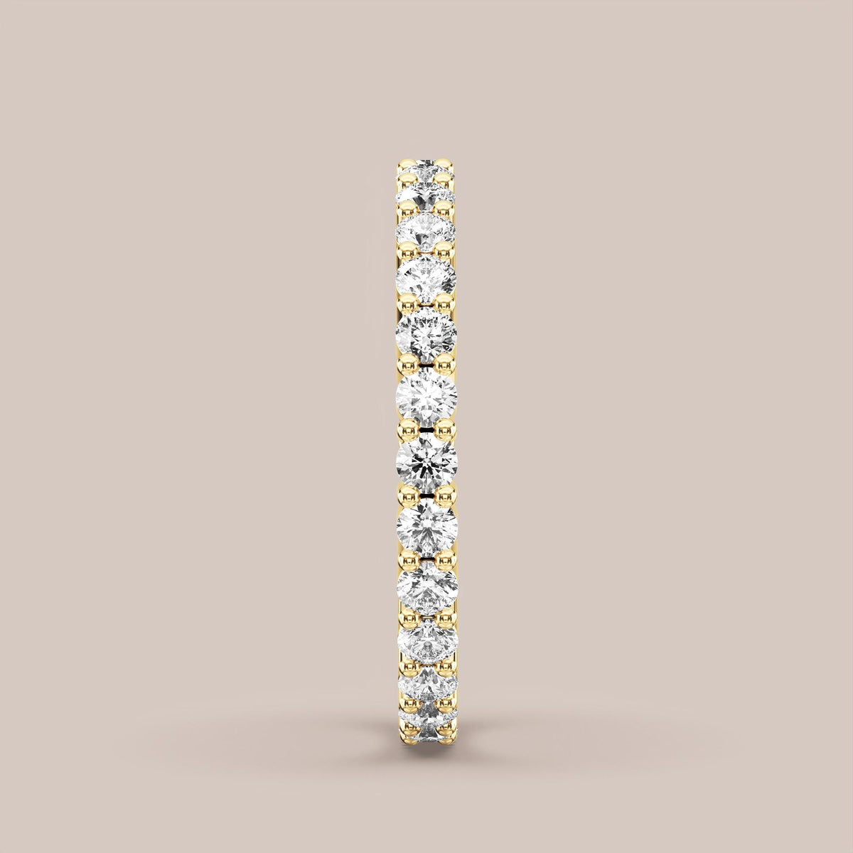 Shared Prong Diamond Band Full Eternity