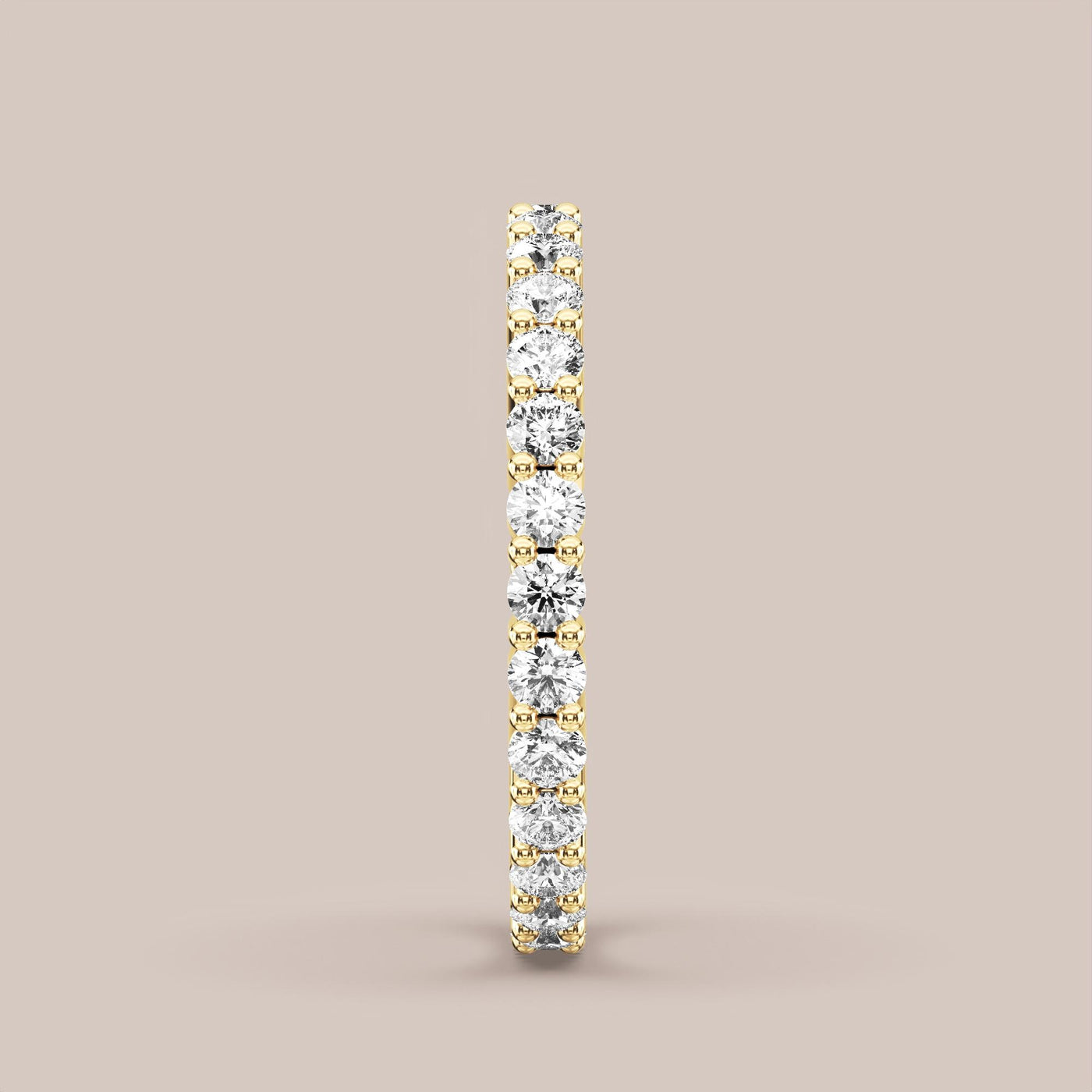 Shared Prong Diamond Band Full Eternity