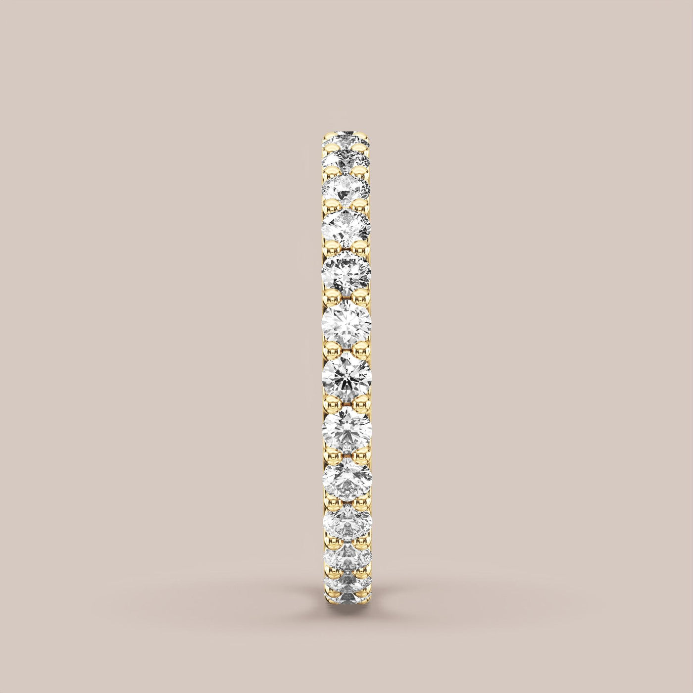 Scallop Diamond Band Full Eternity