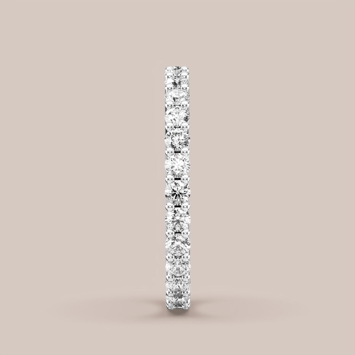 Shared Prong Diamond Band Full Eternity