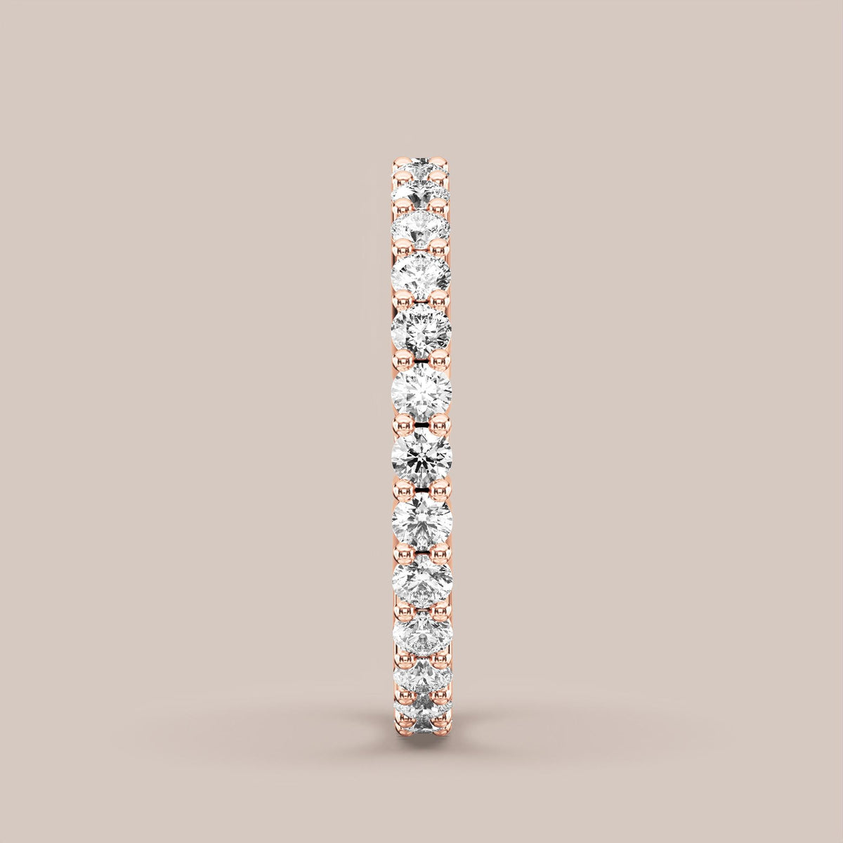 Shared Prong Diamond Band Full Eternity