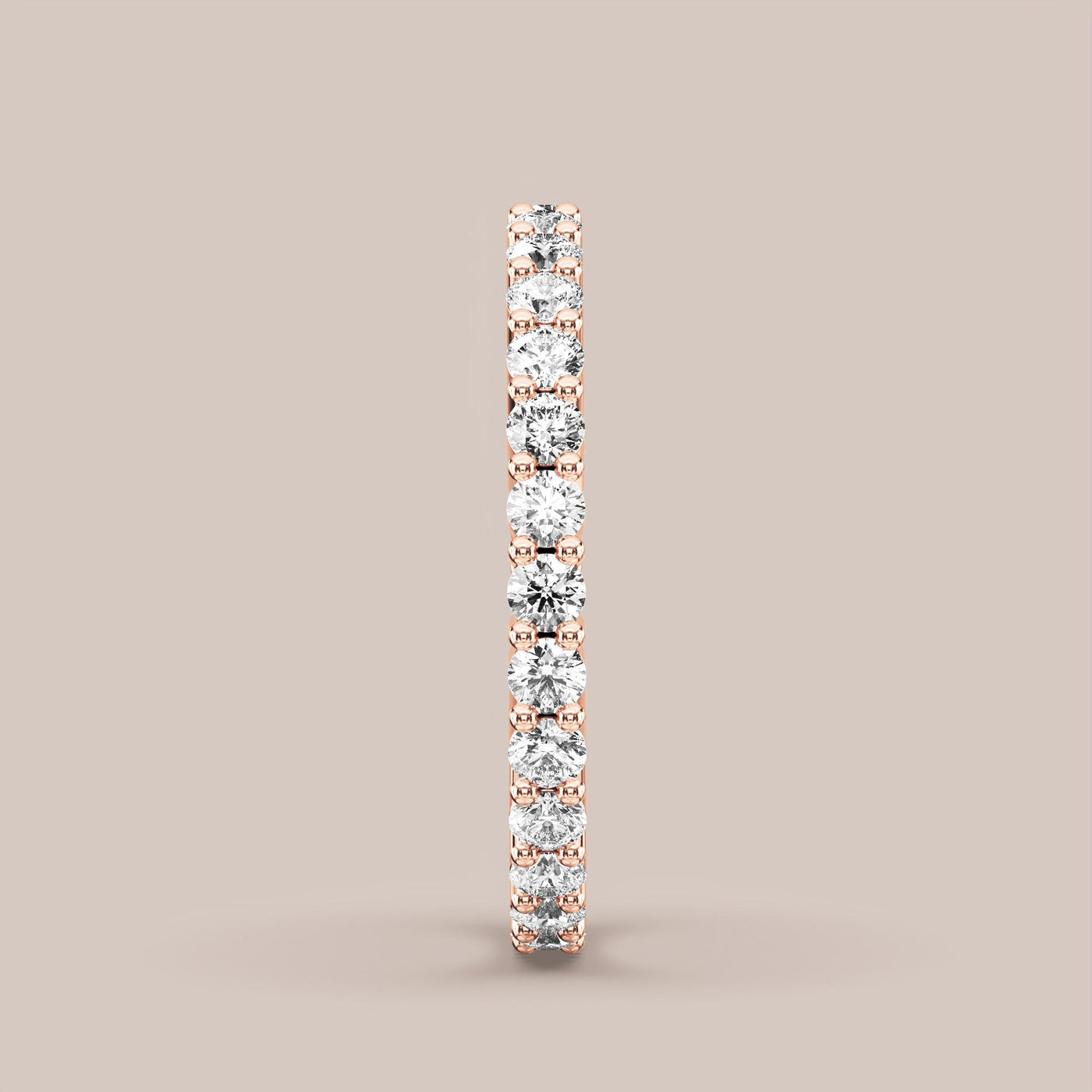 Shared Prong Diamond Band Full Eternity