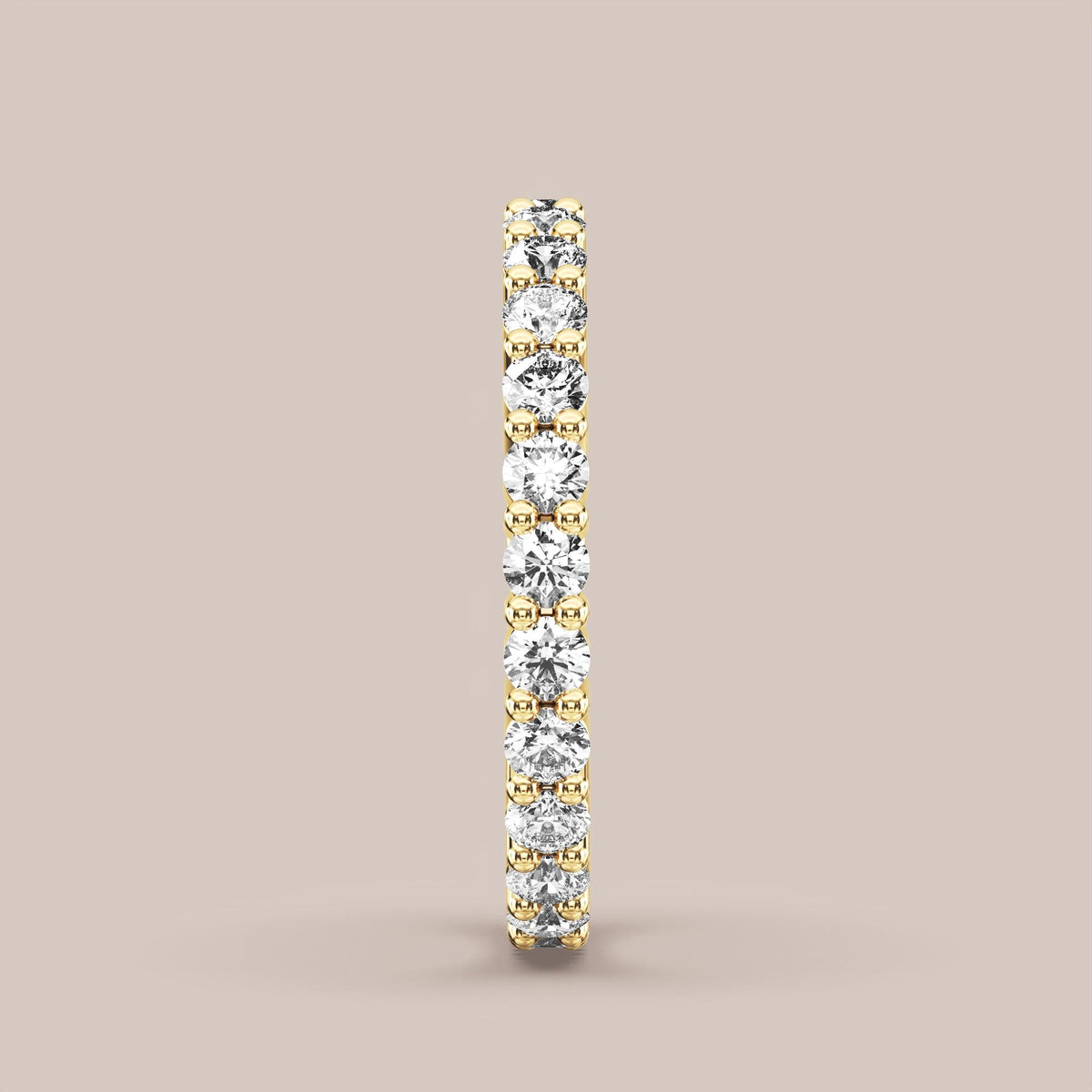 Shared Prong Diamond Band Full Eternity