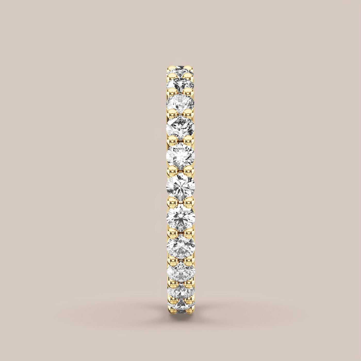 Shared Prong Diamond Band Full Eternity