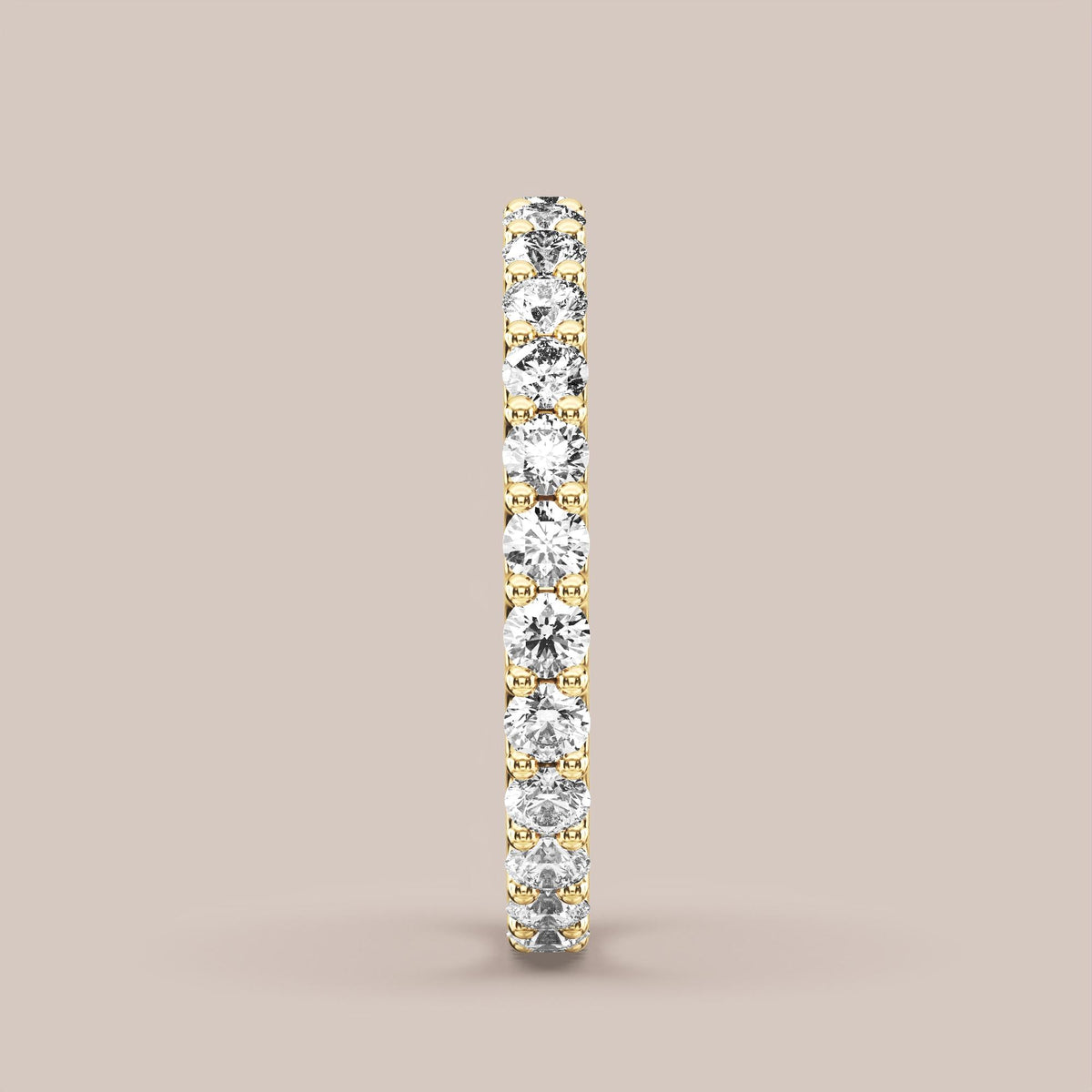 Scallop Diamond Band Full Eternity