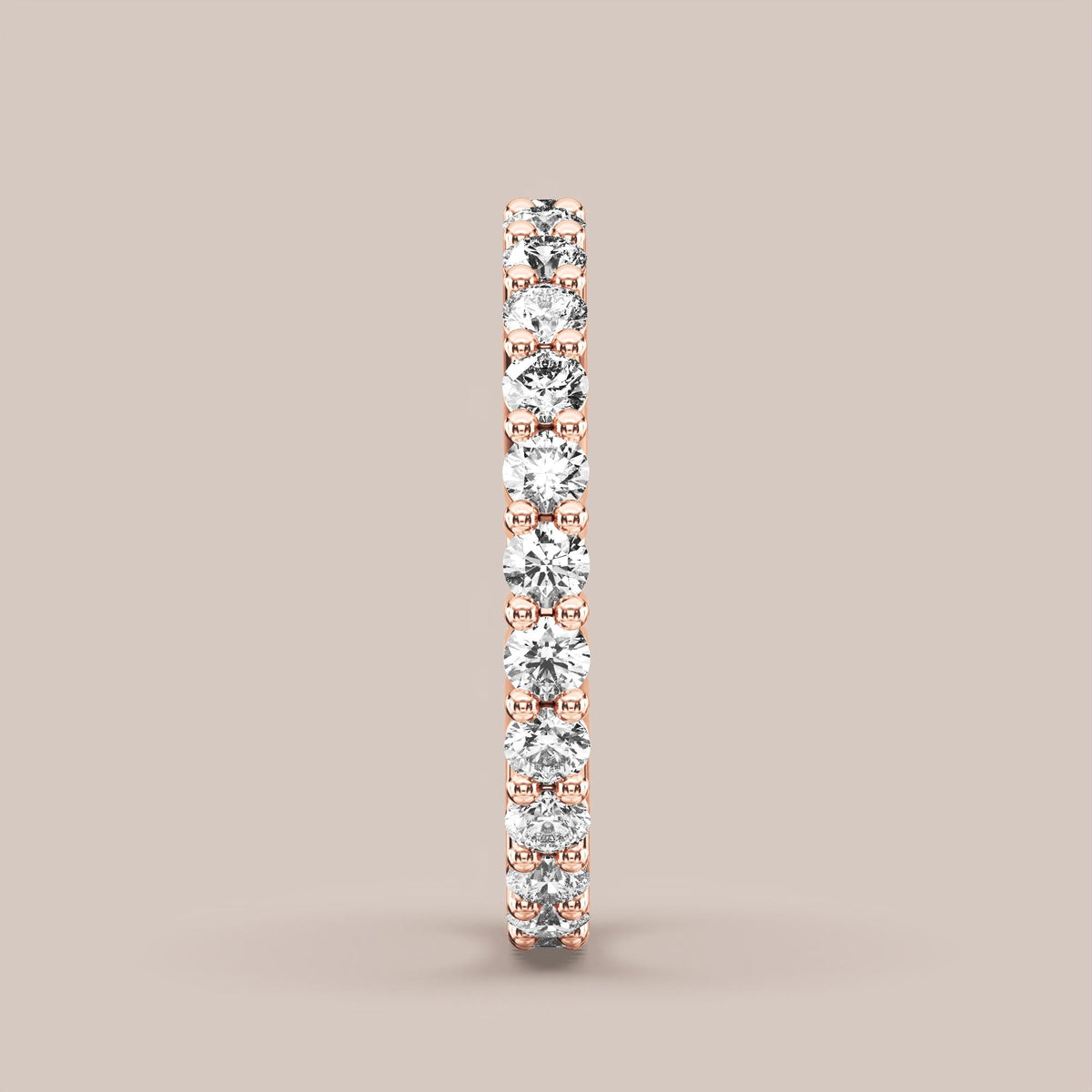 Shared Prong Diamond Band Full Eternity