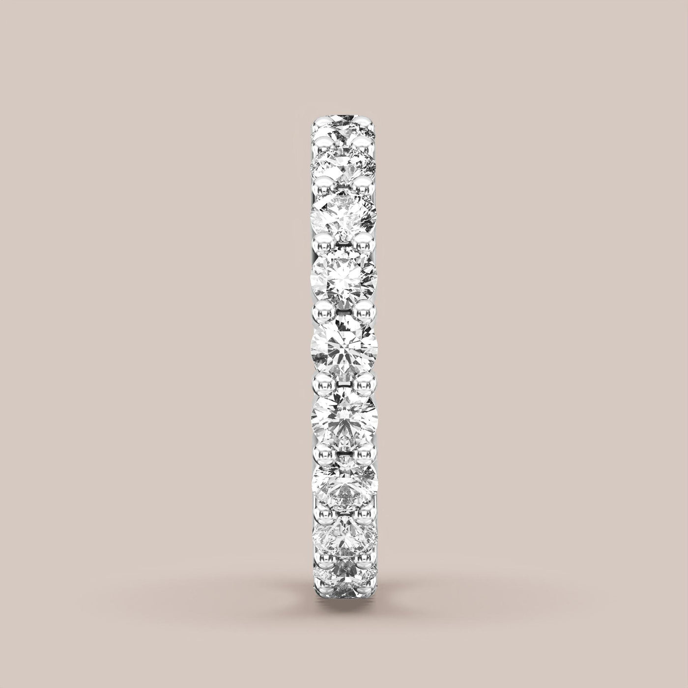 Shared Prong Diamond Band Full Eternity