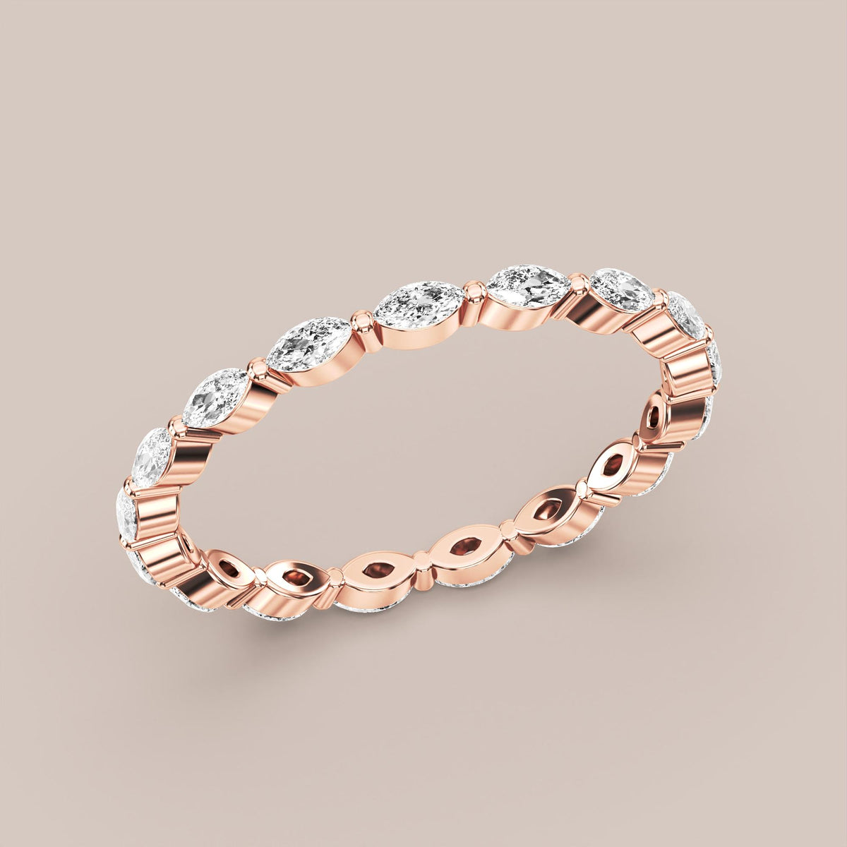 Marquise Diamond Band Full Eternity