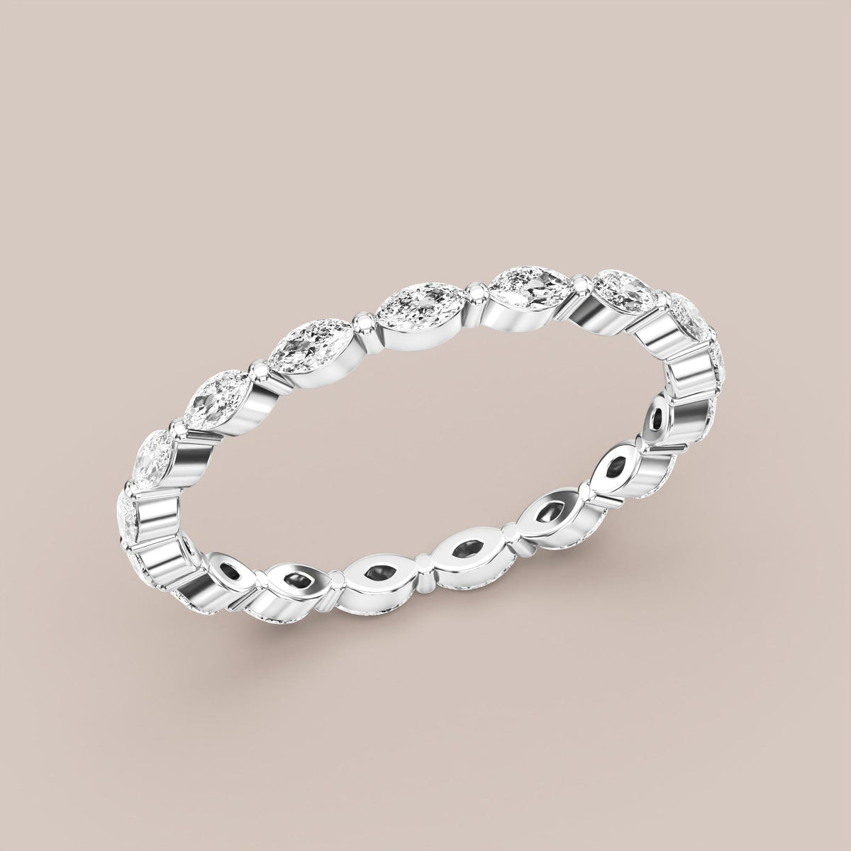 Marquise Diamond Band Full Eternity