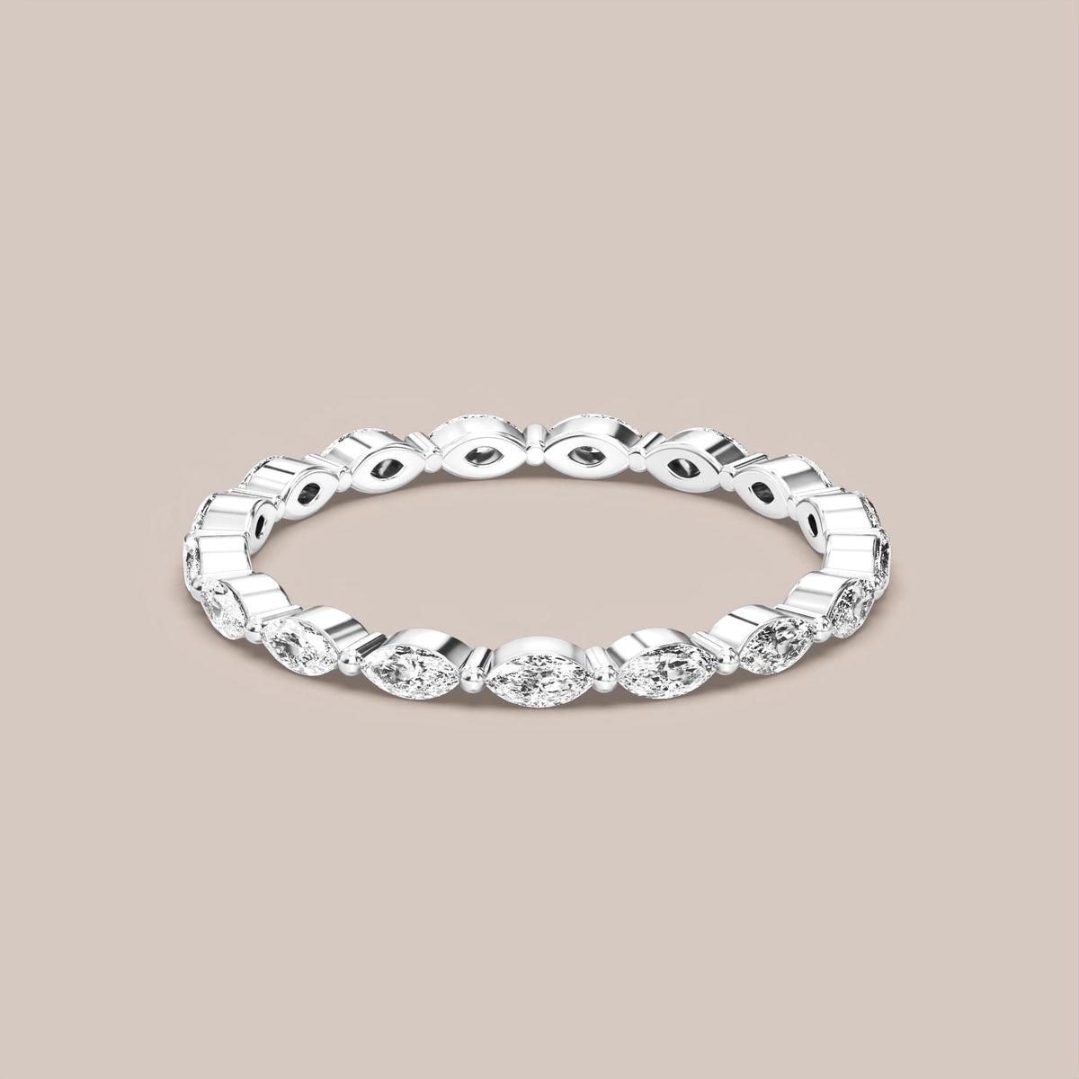 Marquise Diamond Band Full Eternity