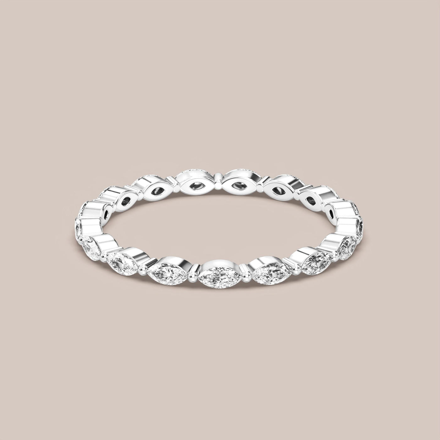 Marquise Diamond Band Full Eternity