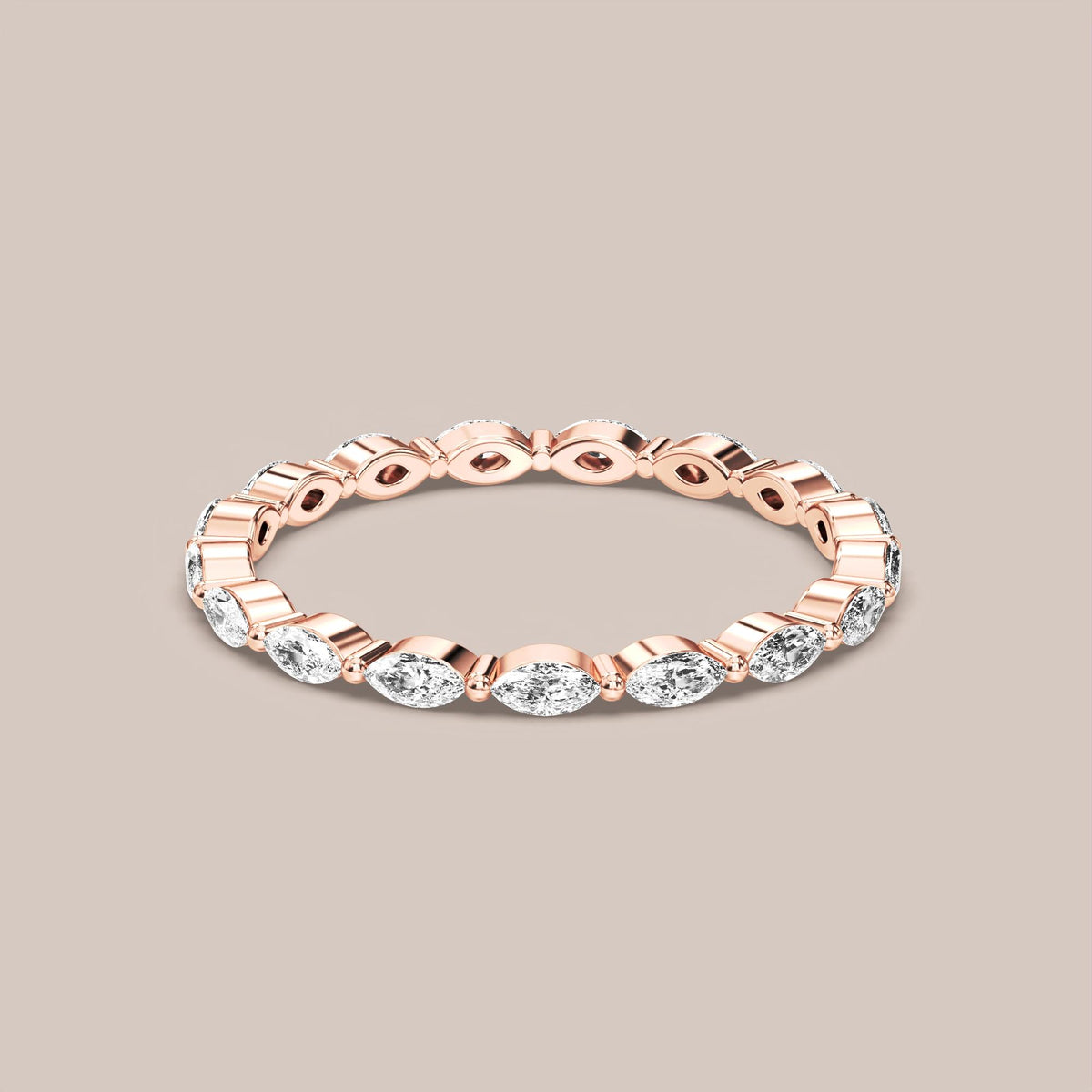 Marquise Diamond Band Full Eternity