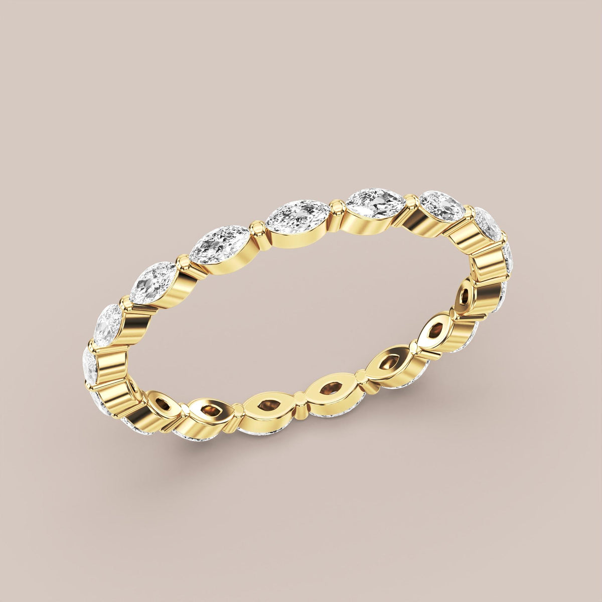 Marquise Diamond Band Full Eternity