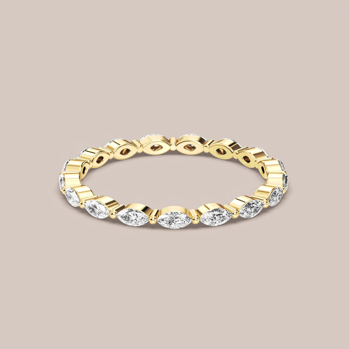 Marquise Diamond Band Full Eternity