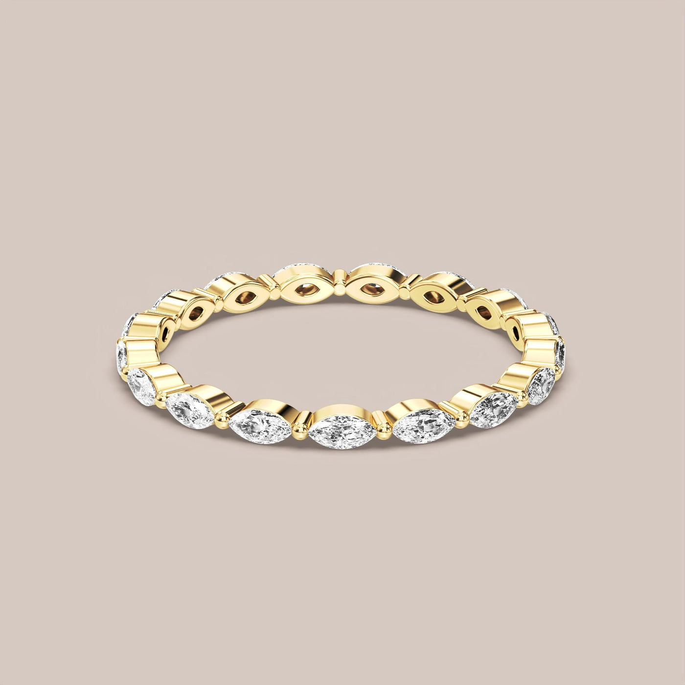 Marquise Diamond Band Full Eternity