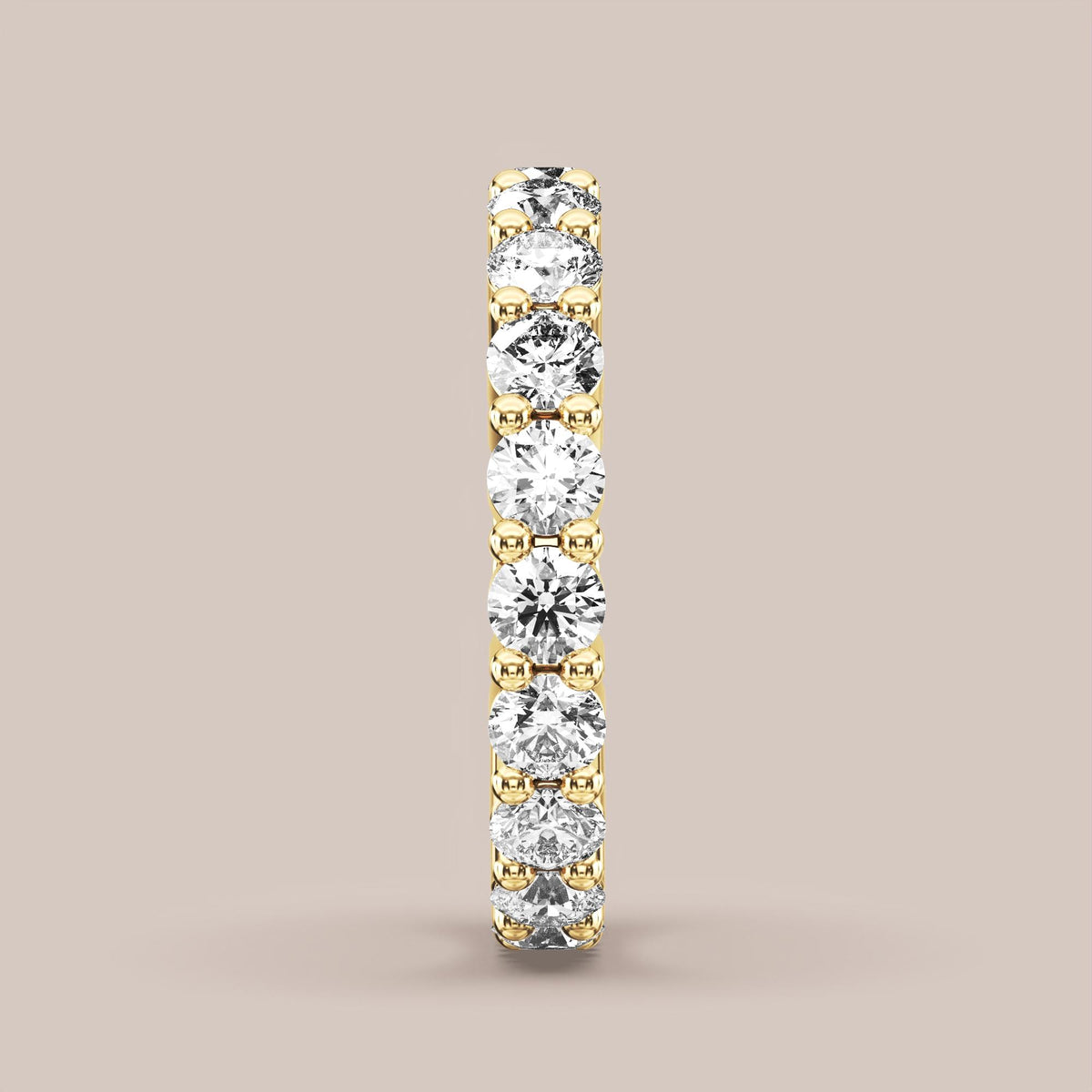 Shared Prong Diamond Band Full Eternity