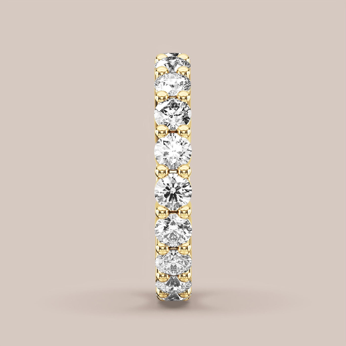 Shared Prong Diamond Band Full Eternity