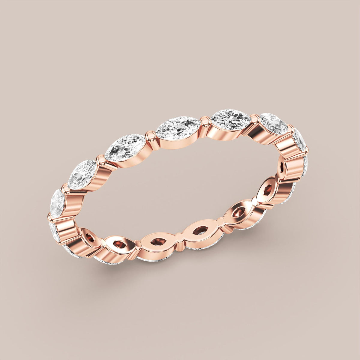Marquise Diamond Band Full Eternity
