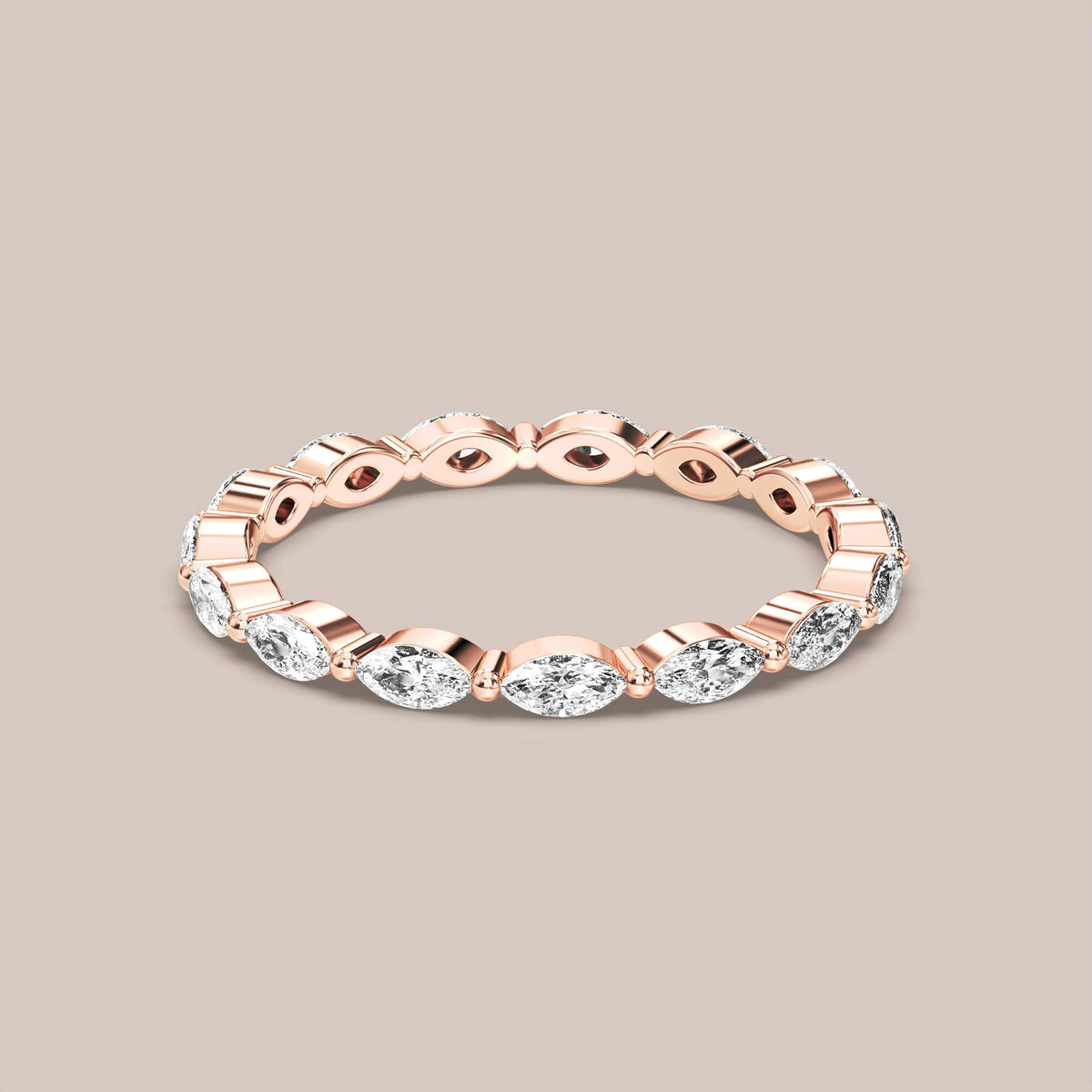 Marquise Diamond Band Full Eternity