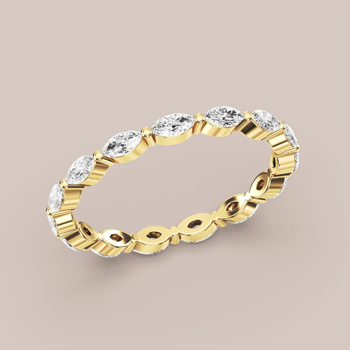 Marquise Diamond Band Full Eternity