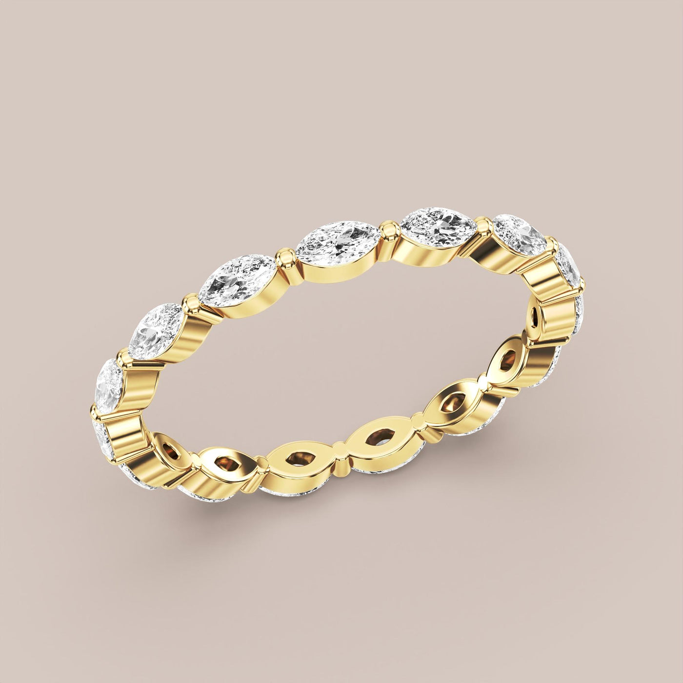Marquise Diamond Band Full Eternity