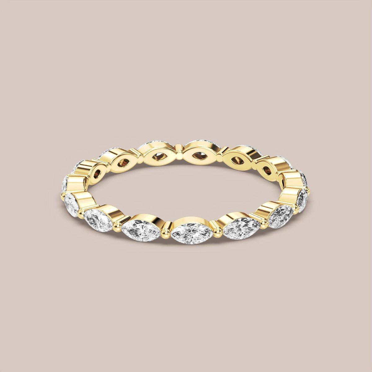 Marquise Diamond Band Full Eternity