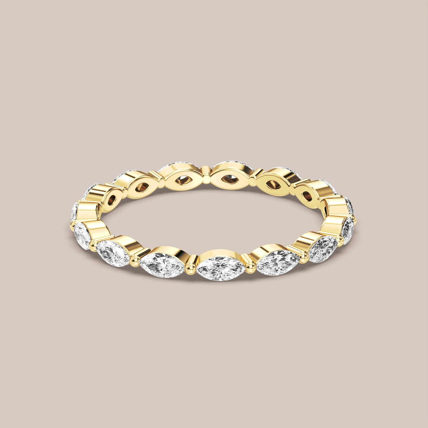 Marquise Diamond Band Full Eternity