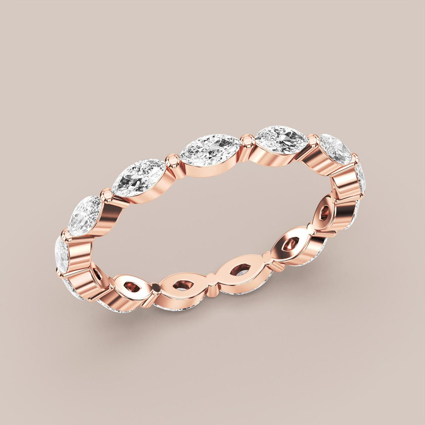 Marquise Diamond Band Full Eternity