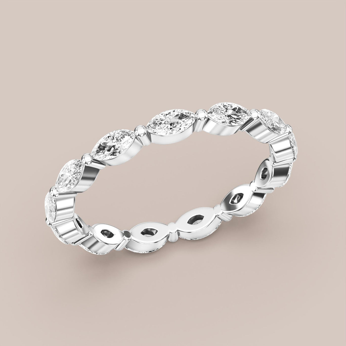 Marquise Diamond Band Full Eternity