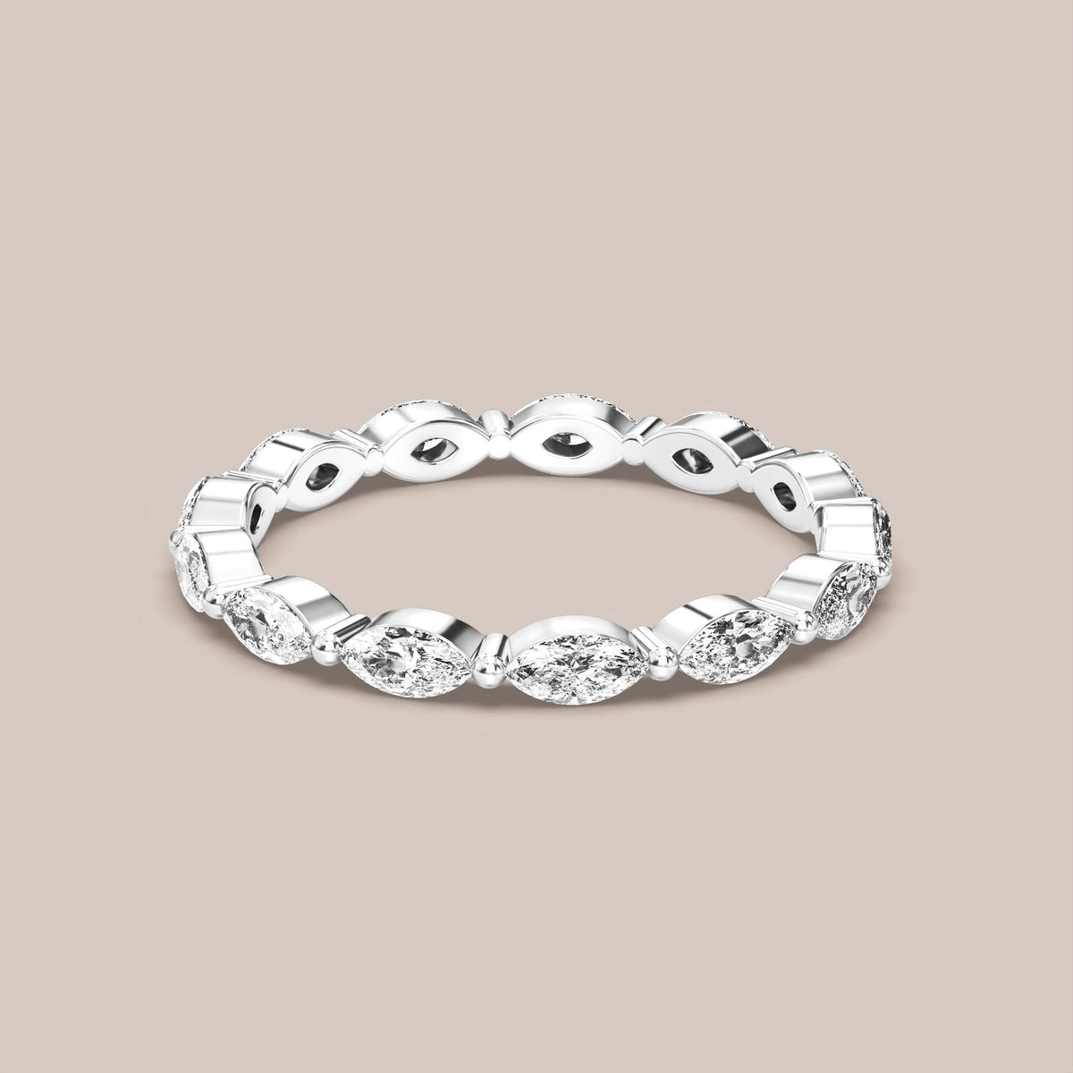 Marquise Diamond Band Full Eternity