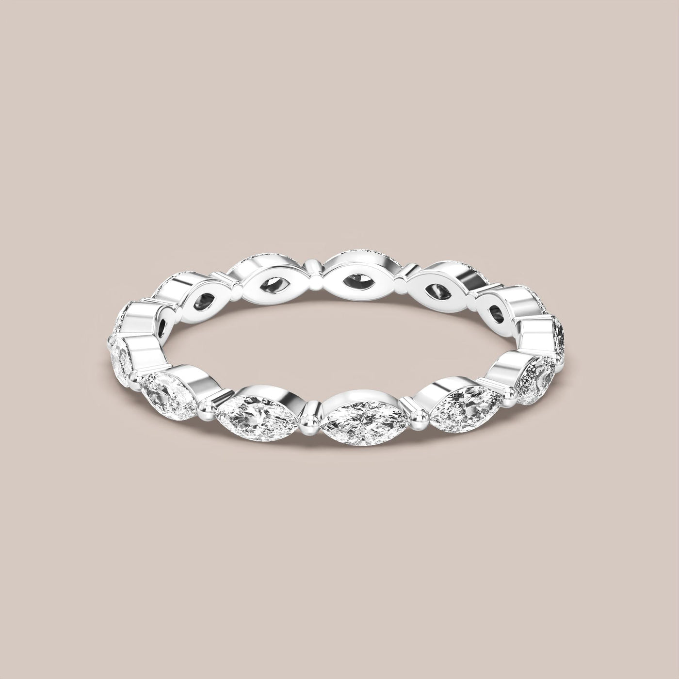 Marquise Diamond Band Full Eternity