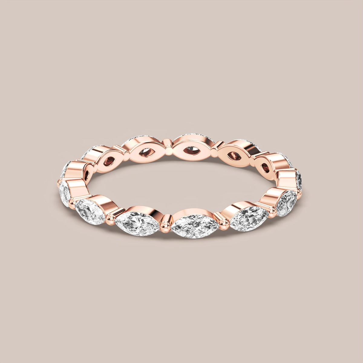 Marquise Diamond Band Full Eternity
