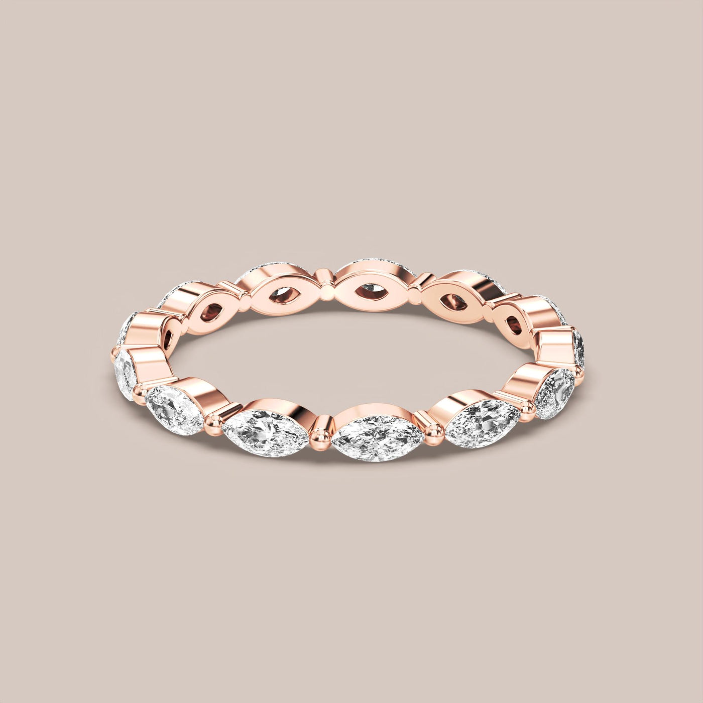 Marquise Diamond Band Full Eternity