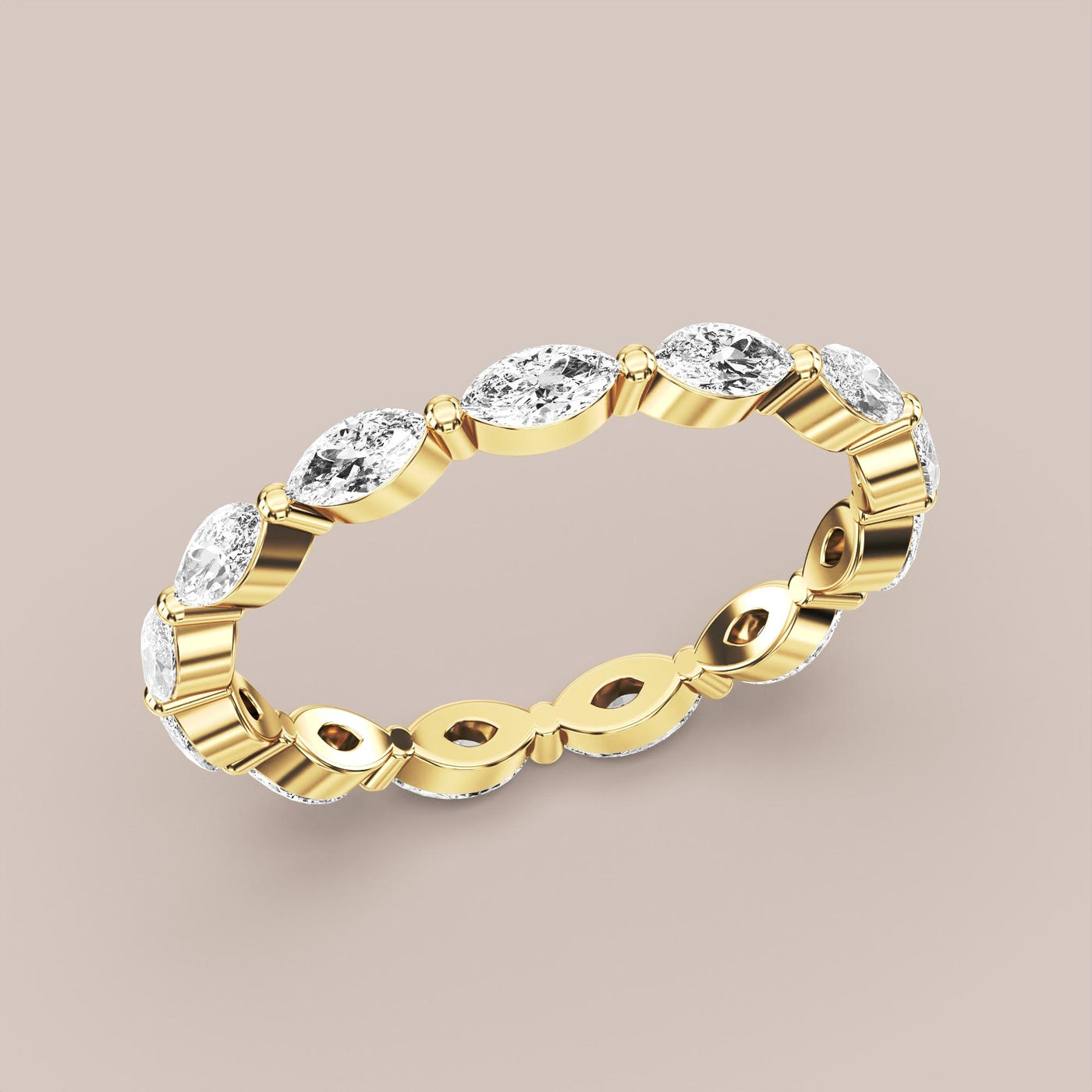 Marquise Diamond Band Full Eternity