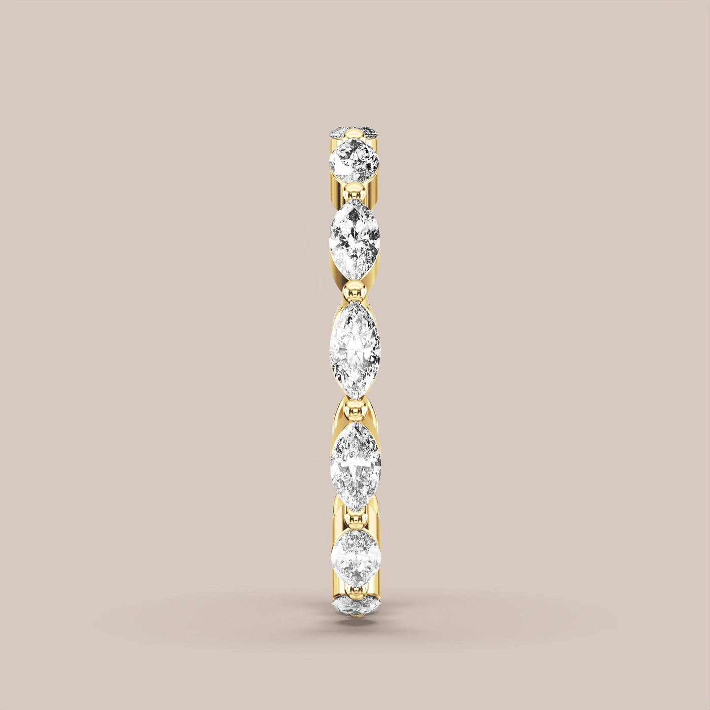 Marquise Diamond Band Full Eternity
