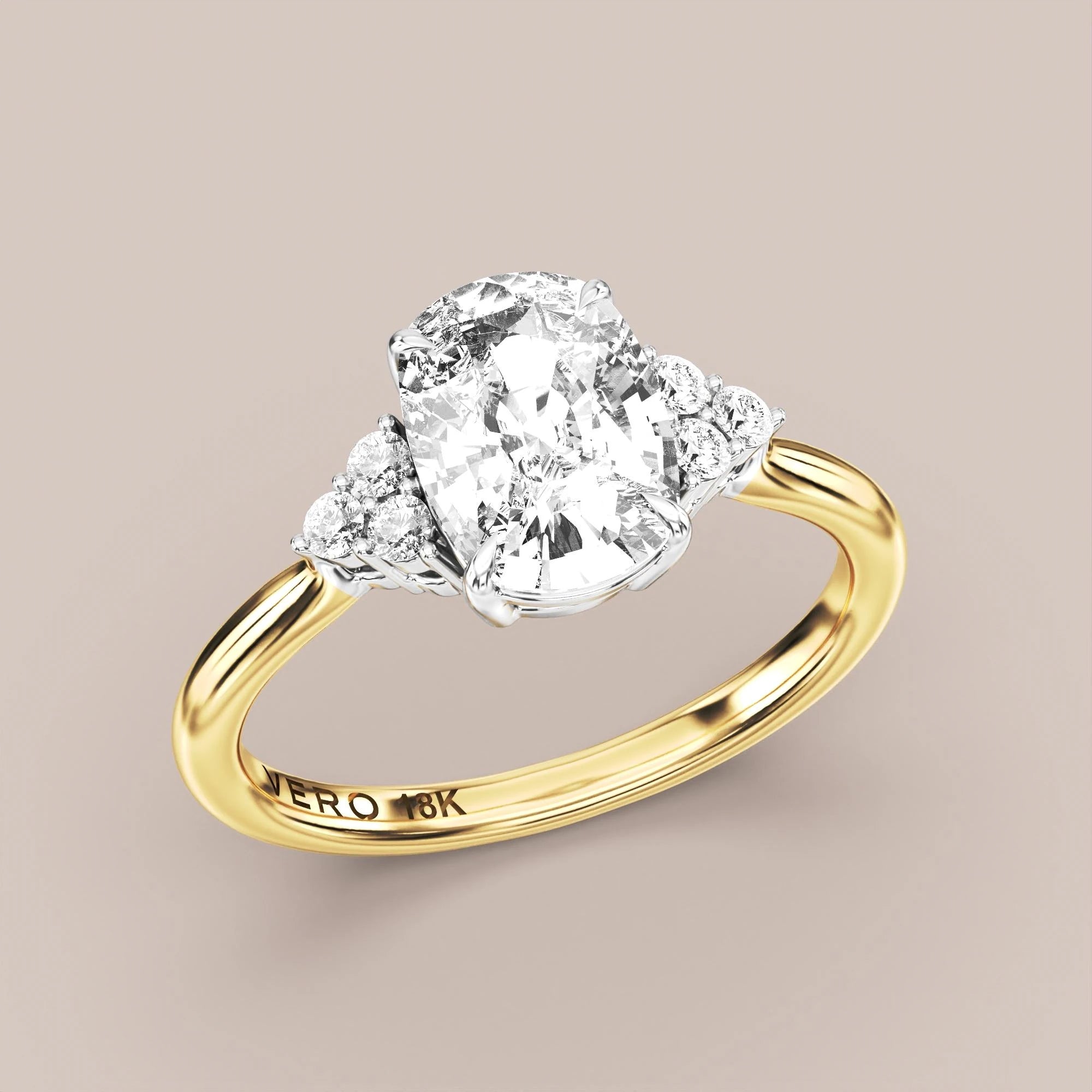 Elongated - Two tone